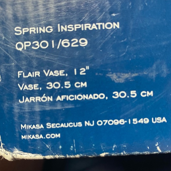 🆕 Mikasa Spring Inspiration 12" Flair Vase - Picture 11 of 16